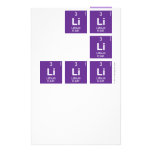 LiLiLi
 Li
 Lili
 Li
 Lilili  Stationery
