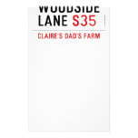 Woodside Lane  Stationery