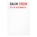 Salih  Stationery