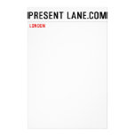 Present Lane.com  Stationery