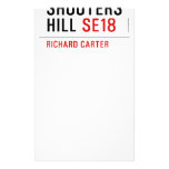Shooters  Hill  Stationery