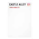 Castle Alley   Stationery