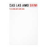 Chicas las amo  Stationery