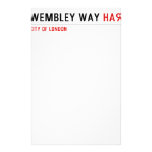Wembley Way  Stationery