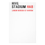 hive stadium  Stationery