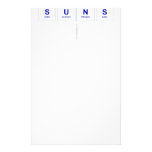 SUNS
   Stationery
