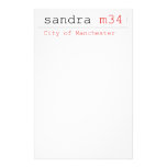 sandra  Stationery
