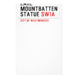 earl mountbatten statue  Stationery