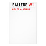 Ballers  Stationery