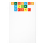 Periodic
 Table
 Writer  Stationery