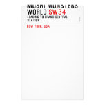 mOSHI mONSTERS wORLD  Stationery