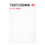 Thistledowne  Stationery