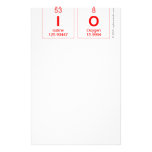 io  Stationery