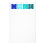 leslie  Stationery