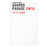 horse guards parade  Stationery