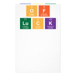Best
 Of
 Luck  Stationery