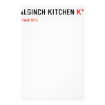 Dalginch Kitchen  Stationery