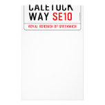 caletock  way  Stationery