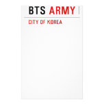 bts  Stationery
