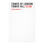 Tower of London Tower Hill  Stationery