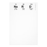 nerd  Stationery