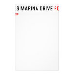 PRINCES MARINA DRIVE  Stationery