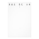 walk the line
   Stationery
