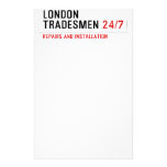 London Tradesmen  Stationery
