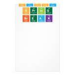 Happy
 Spring
 Break  Stationery