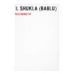 Sunil shukla (bablu)  Stationery