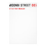 Moonbi Street  Stationery