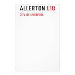 ALLERTON  Stationery