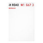 Ash road   Stationery