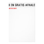 Ruilen en gratis afhalen  Stationery