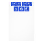 Cougar 
 Chem  Stationery