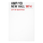 HMP/YOI  NEW HALL  Stationery