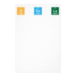 C H Co La Te  Stationery