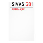 SİVAS  Stationery