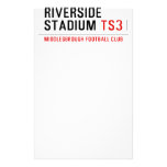 RIVERSIDE STADIUM  Stationery
