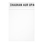 ek toh hum Chauhan Aur upar se Smart  Stationery