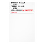   Zingi is truelly madly      and deeply inlove    with  nthabiseng  Stationery