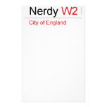 Nerdy  Stationery