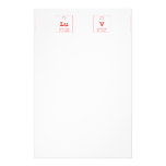 I Lu V U  Stationery