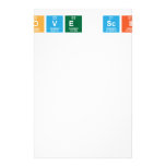 I love science  Stationery