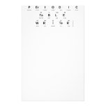 Periodic
 Table
 Writer  Stationery