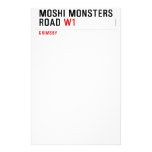 Moshi Monsters Road  Stationery