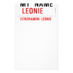 my  Name   Stationery