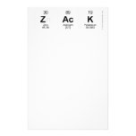 zack  Stationery