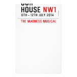 OUR HOUSE  Stationery