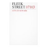 Fleek Street  Stationery